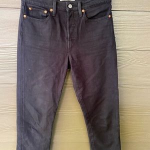 Levis wedgie straight cut ankle jeans